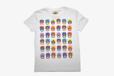 Epic Threads Youth Boys Wreck It Ralph 36 Faces White Shirt NWT S, M, L