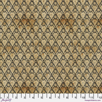 Tim Holtz Eclectic | Tattered Canvas - Neutral | Laboratory | Sold by 1/2 Yard
