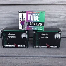 Wrench Force Michigan Lot Of 3 Bicycle Inner Tube 20x1.75 20x2.125 Schrader 