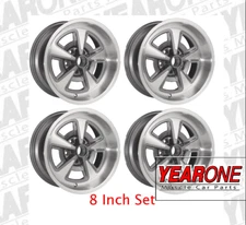 YEARONE Rally II Wheels  Set of 4 17"x 8"  Gunmetal Gray