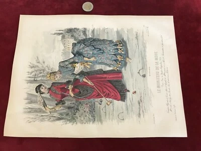 gravure de mode ancienne N 59 - Photo 1/2