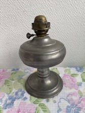 ancienne lampe a petrole huile ? en etain estampille deco retro