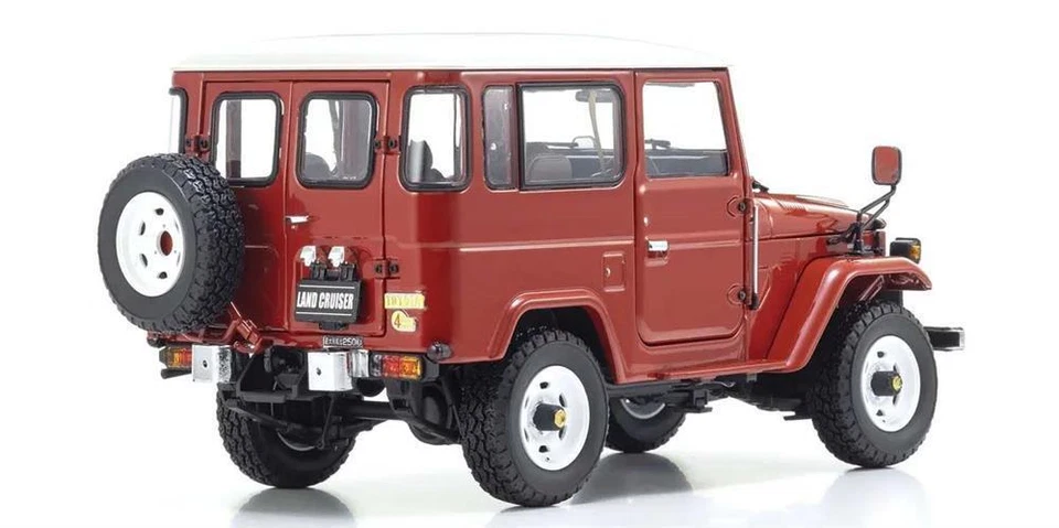 Kyosho 1:18 Toyota Land Cruiser 40 Van (BJ42V) 1980 Rot / KS08971R - Bild 2 von 4