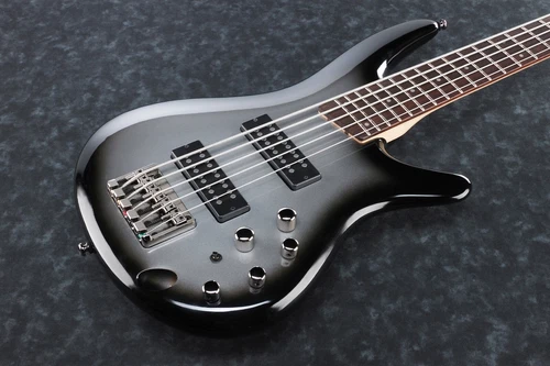 Ibanez SR305E - Metallic Silver Sunburst