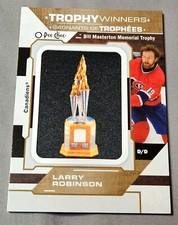 2023-24 OPC O-Pee-Chee Larry Robinson Trophy Winners Bill Masterton Patch #P-4