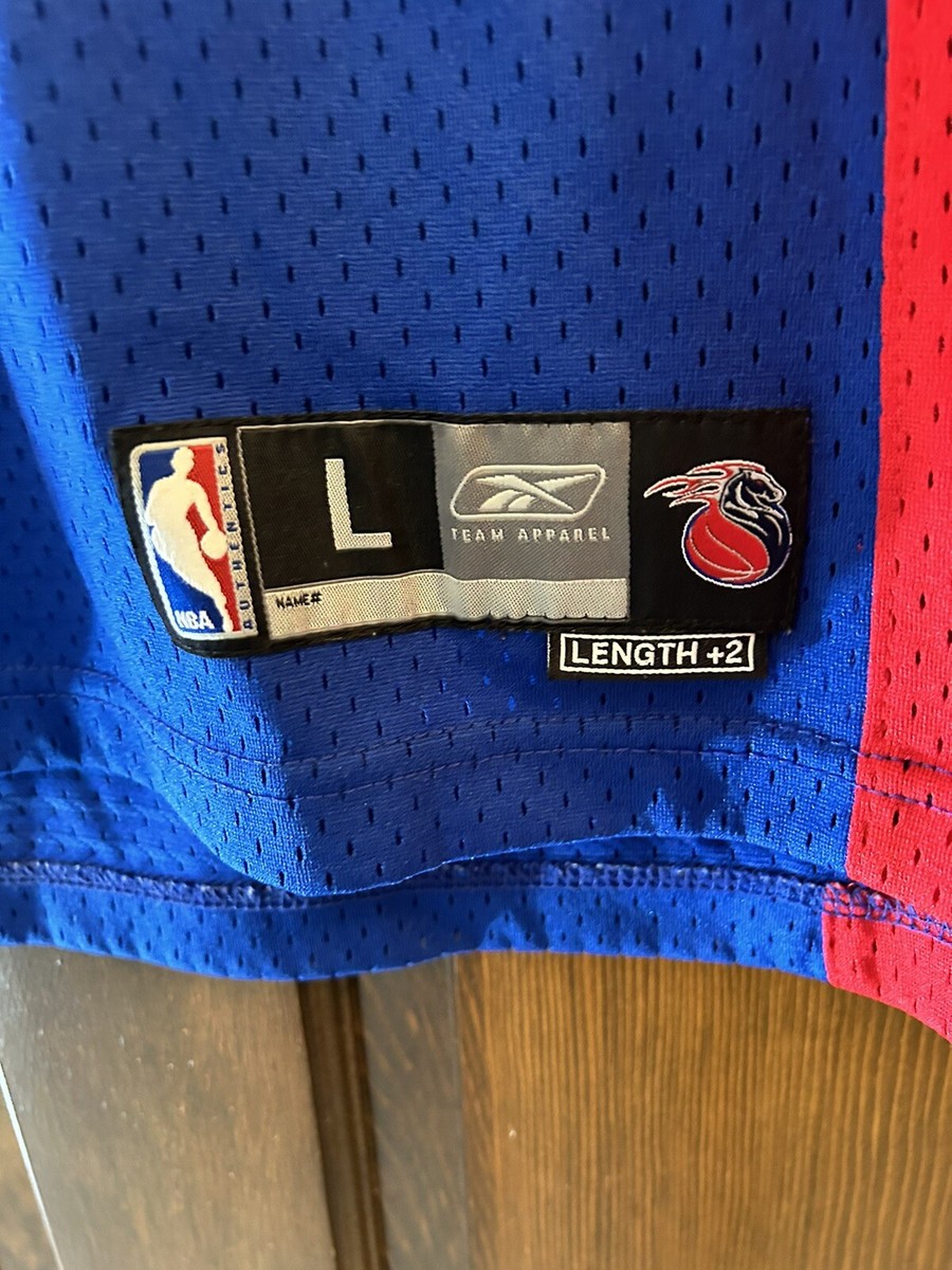Reebok Detroit Pistons Rasheed Wallace Jersey Kids SZ Large14-16