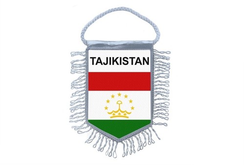 Wimpel Mini Flagge Land Auto Decoration Tadschikistan Tadschikisch
