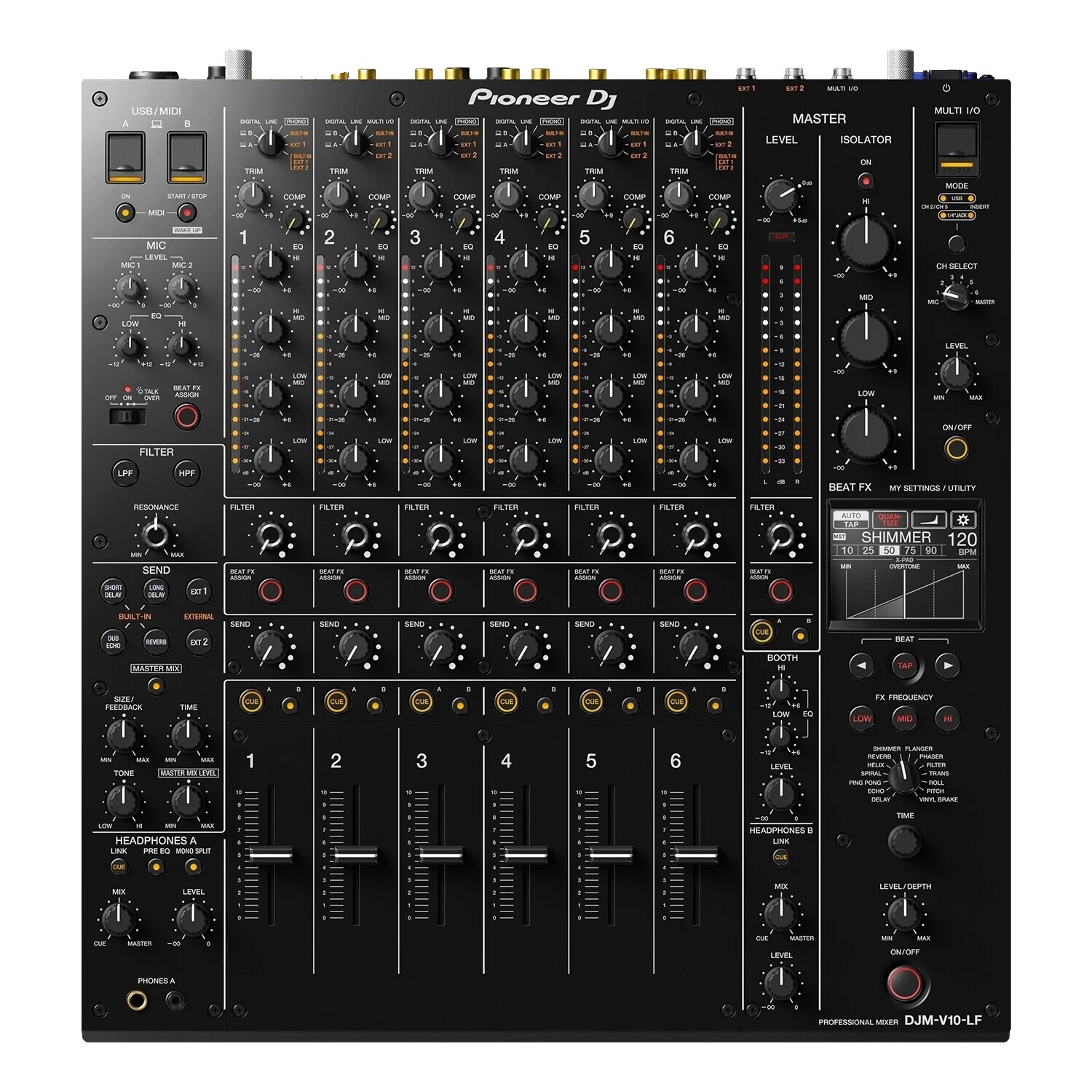 Analog & Digital DJ Mixers