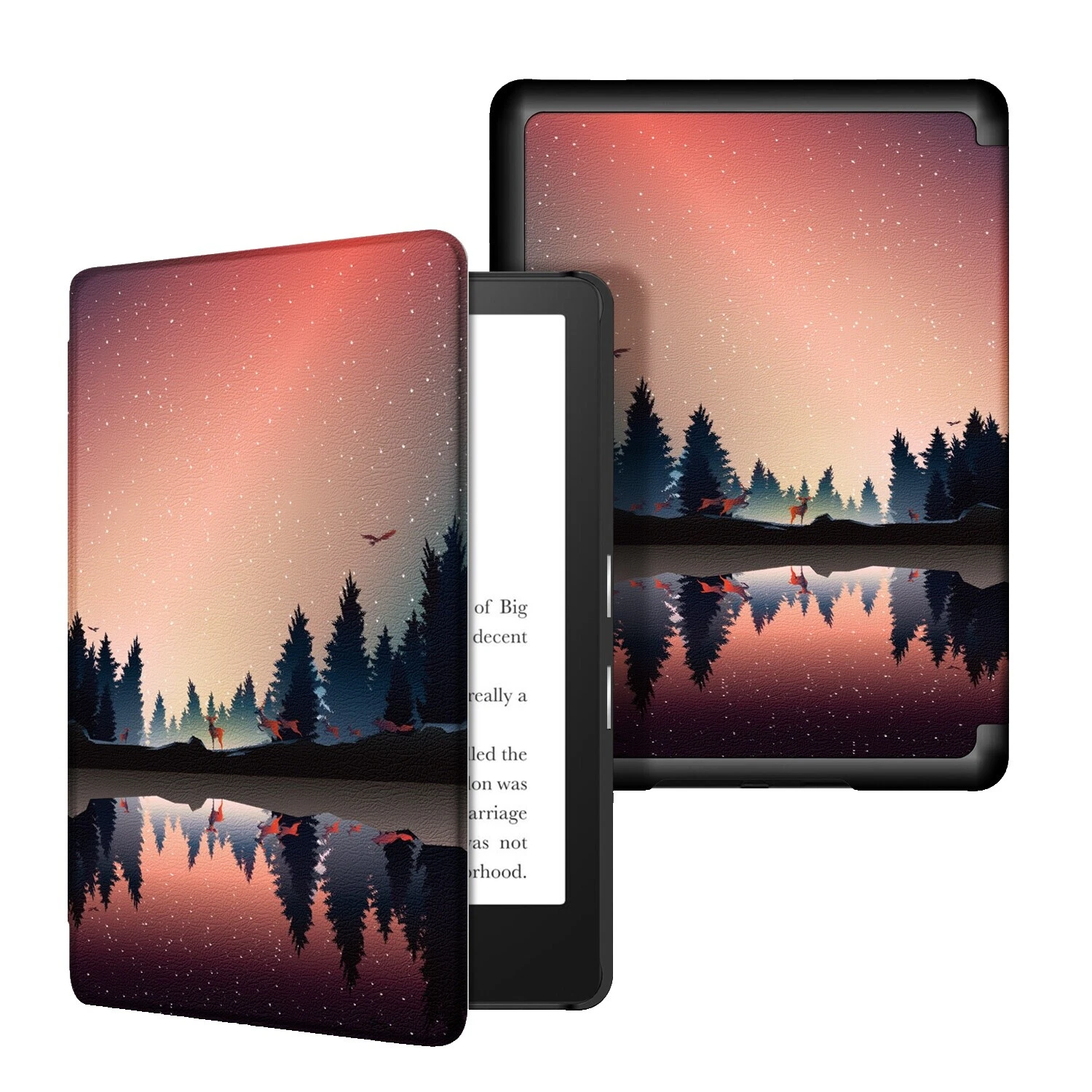 White Leather Tablet & eReader Protective Shells/Skins Folios