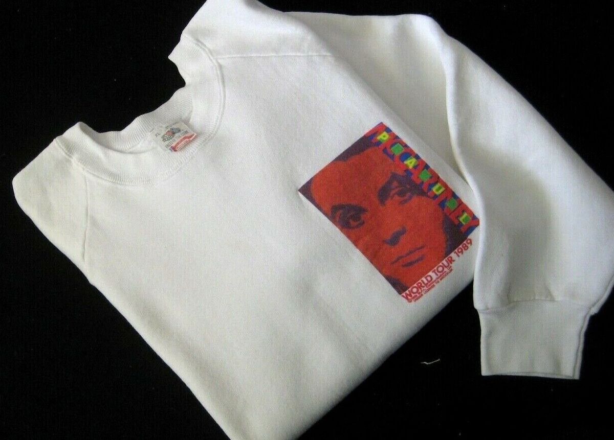 PAUL McCARTNEY Vintage Tour Sweatshirt (XL) from 1989 PAUL McCARTNEY Vintage Tour Sweatshirt (XL) from 1989