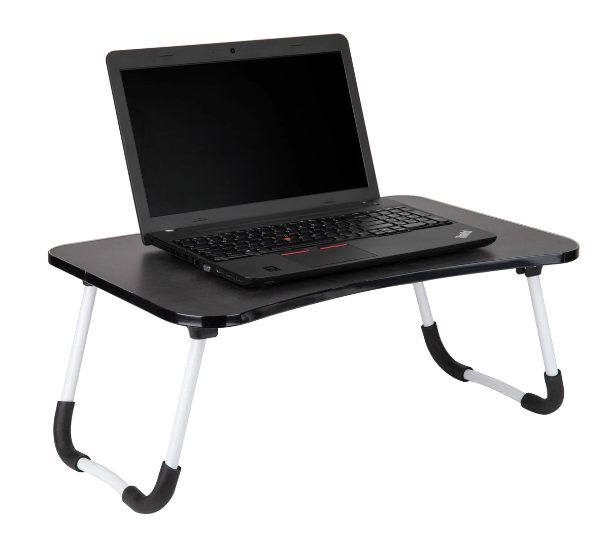 Mind Reader Foldable Bed Tray Lap Desk with Fold Up Legs