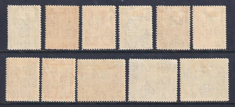 Somaliland 1938 Values to 3R MM. GVI part set. - Image 2 of 2