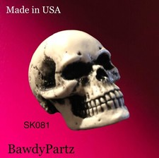 Small Skull Skeleton Rat Hot Street Rod Goth Punk Crafts Jewery Made in USA 81