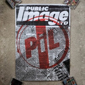PIL 非売品PR用ポスター Public Image Limited Poster for sale | eBay