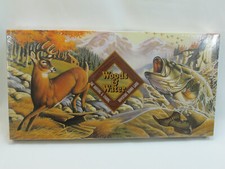 WOODS AND WATER 1995 The Hunting and Fishing Board Game