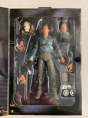 NECA Evil Dead 2: Dead By Dawn Limited Edition 7" Action Figure - Scary Boxed Collectible Gift