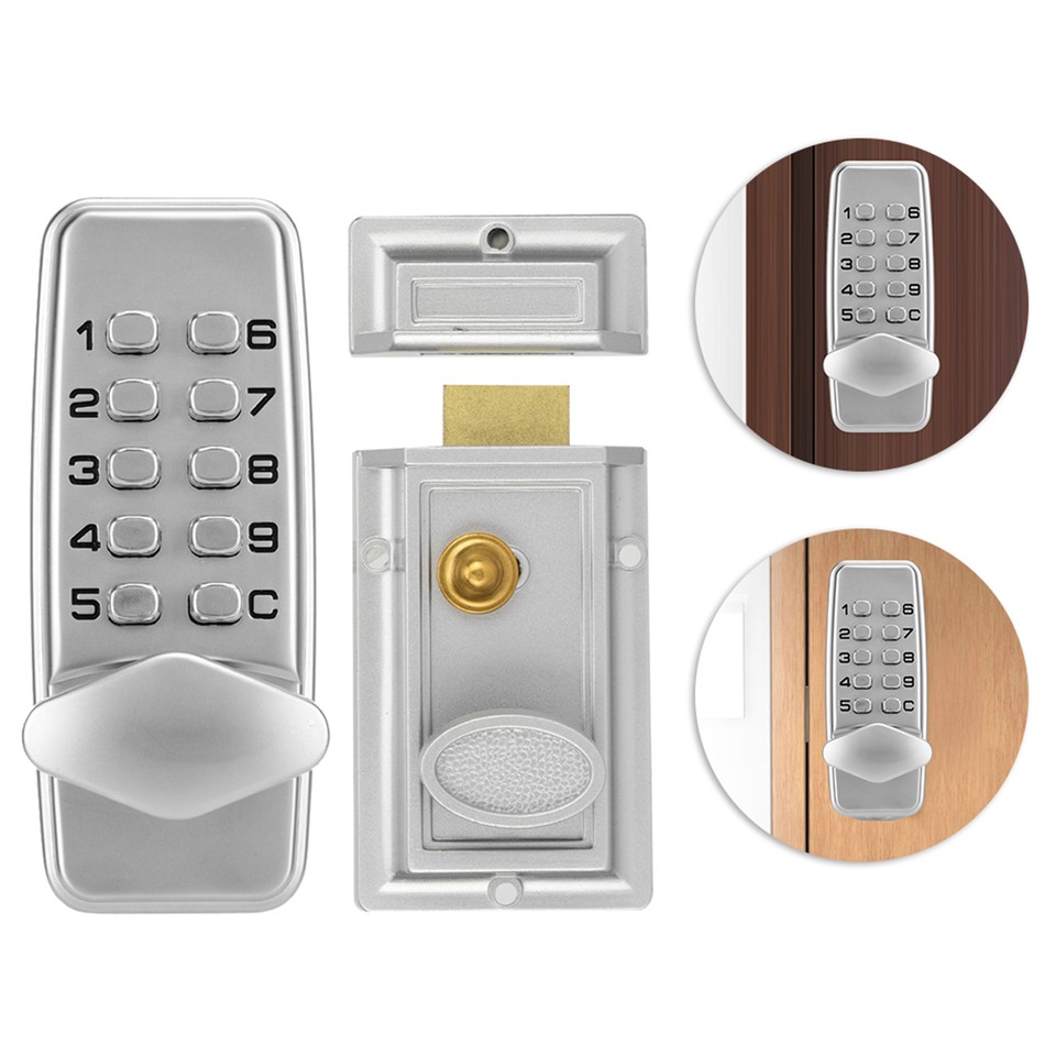 Keyless Password Combo Code Lock Code for Garage Office Gate Safety