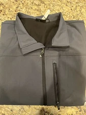 Men's Size 3XL Swiss Tech Grey Basic Jacket Fleece Lined