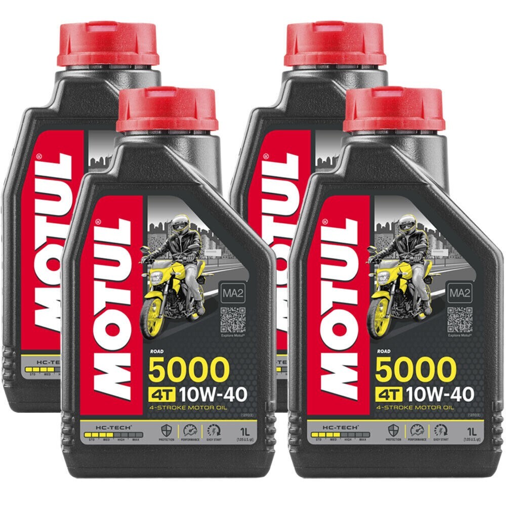 Motul 7100 15W50 Synthetic Motor Oil + Oil Filter Kit For Ducati Multistrada 1200 2010-2017