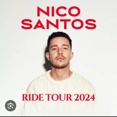 2 Tickets Front of Stage! Nico Santos Ride Tour 2024 in Zürich