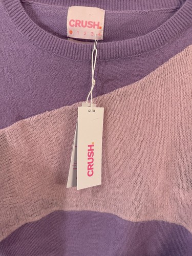 Neu mit Etikett Crush Kaschmir lila Töne Pullover Größe 0 - Bild 2 von 12