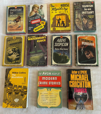 Mystery Novelists Vintage Moseley, Simenon, Collins, Ellroy CHOOSE YOUR TITLE PB