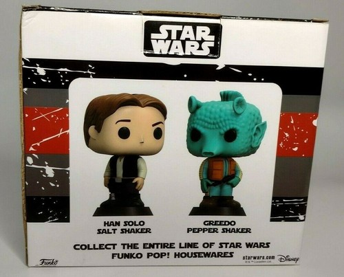 Star Wars Smugglers Bounty Exclusive Han Solo & Greedo Salt & Pepper Shakers - Picture 2 of 4