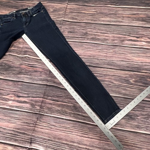Madewell Women Jeans Size 27x32 Skinny Stretch Denim Jeans Dark Wash Blue Jeans - Picture 10 of 13