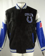 Indianapolis Colts NFL G-III Men's Faux Suede Jacket