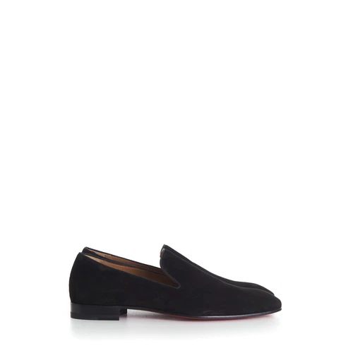 CHRISTIAN LOUBOUTIN 895$ Dandelion Loafers - Black Suede