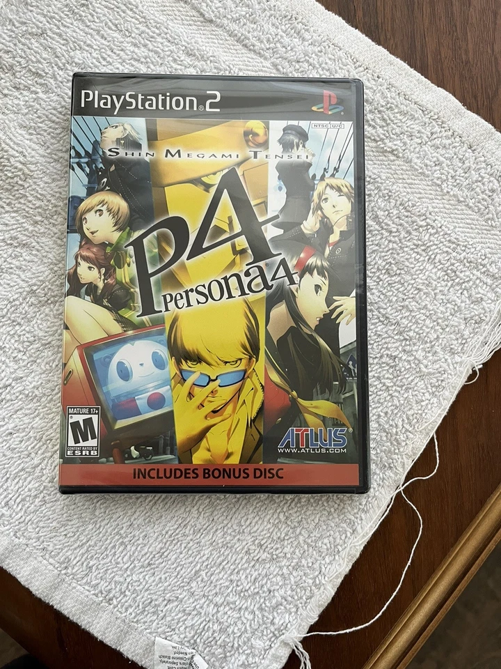 PERSONA 4 PS2 BRAND NEW + ARTBOOK - Image 2 of 4