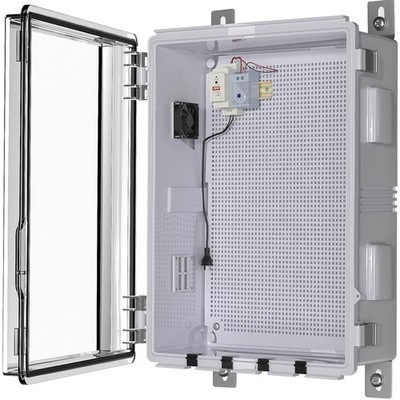 Outdoor Electrical Box with Fan