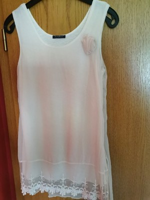 Last Queen - Top - aus Italien - creme-beige- Gr. L (entspricht M) - Neu!