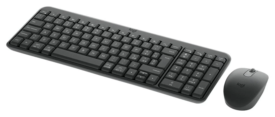 Logitech Tastiera e mouse MK SERIES MK250 Compact Bluetooth Wireless Combo - Immagine 3 di 4