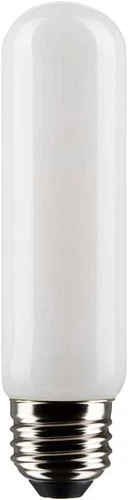 Satco 8-Watt LED E26 Light Bulbs 3000K, 15000 Dimmable, 6 Pack S21348 T10 Frost - Picture 2 of 2