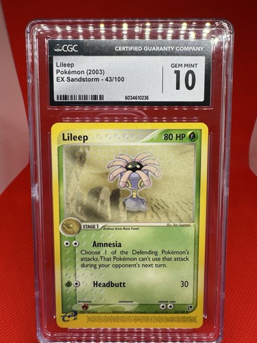 Lileep graded CGC 10 for sale on eBay