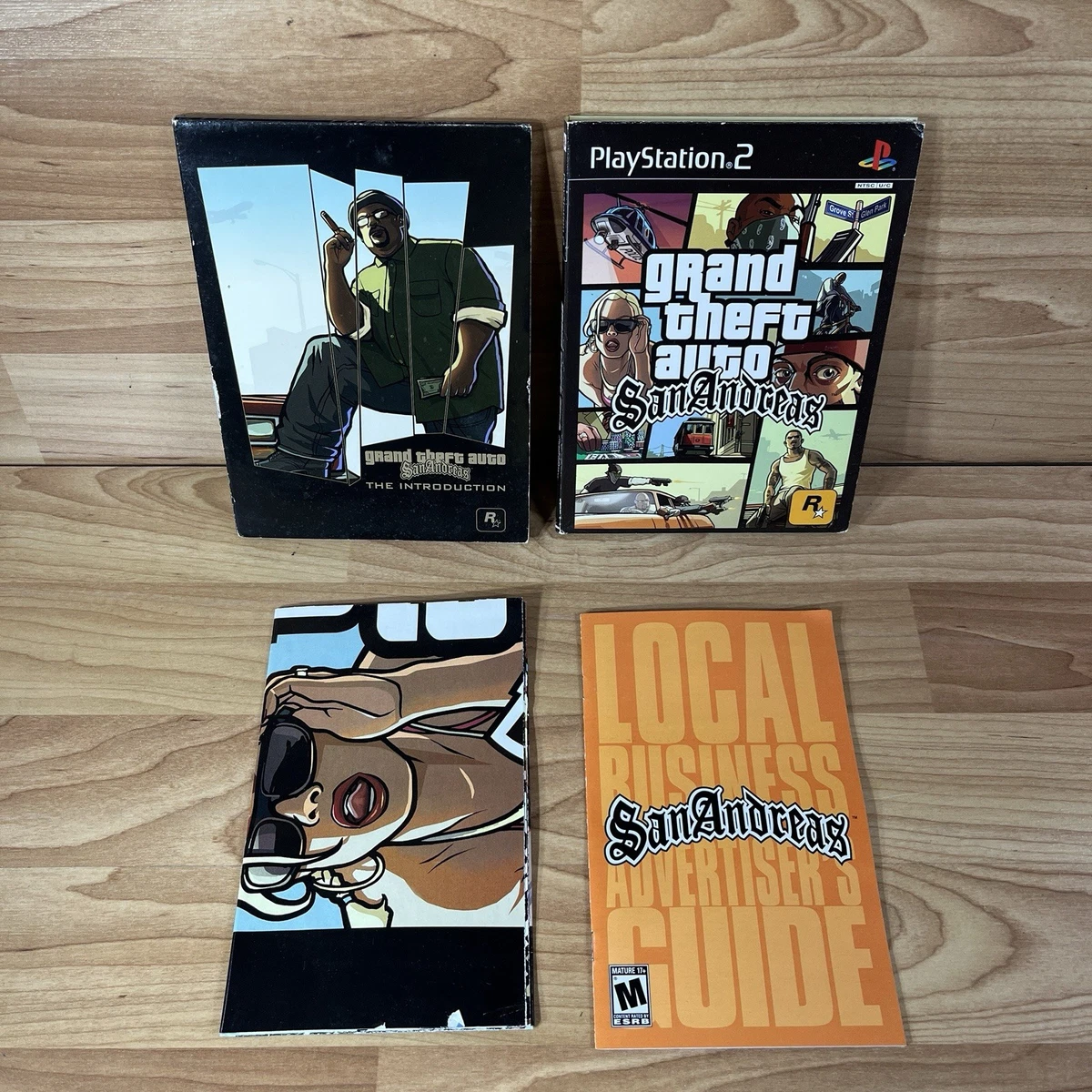 Grand Theft Auto: San Andreas Sur PlayStation 2 – Blister Scellé US Trilogy, état Neuf, Note 9,6/10