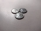 Lot of 3 1943p Steel Pennies In BU Condition From Original Roll See Pics