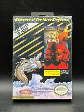 Romance of the Three Kingdoms Nintendo NES Oval SOQ Sealed New Authentic KOEI