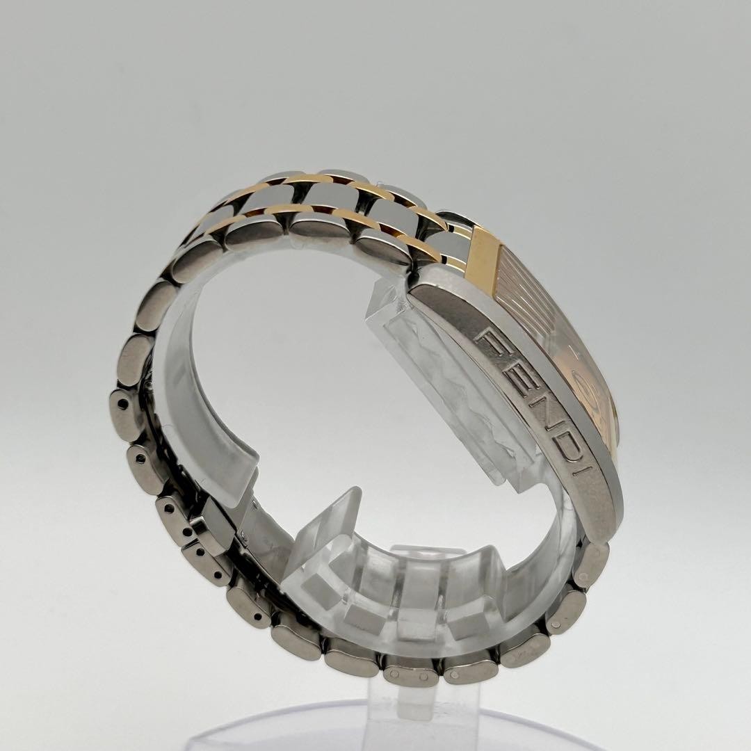 Fendi 7000G Watch Rectangular Timepiece Silver Go… - image 5