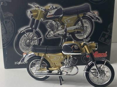 ZUNDAPP KS50 SPORT-1:10- Schuco-excellent-in OVP-all complete with both mirrors