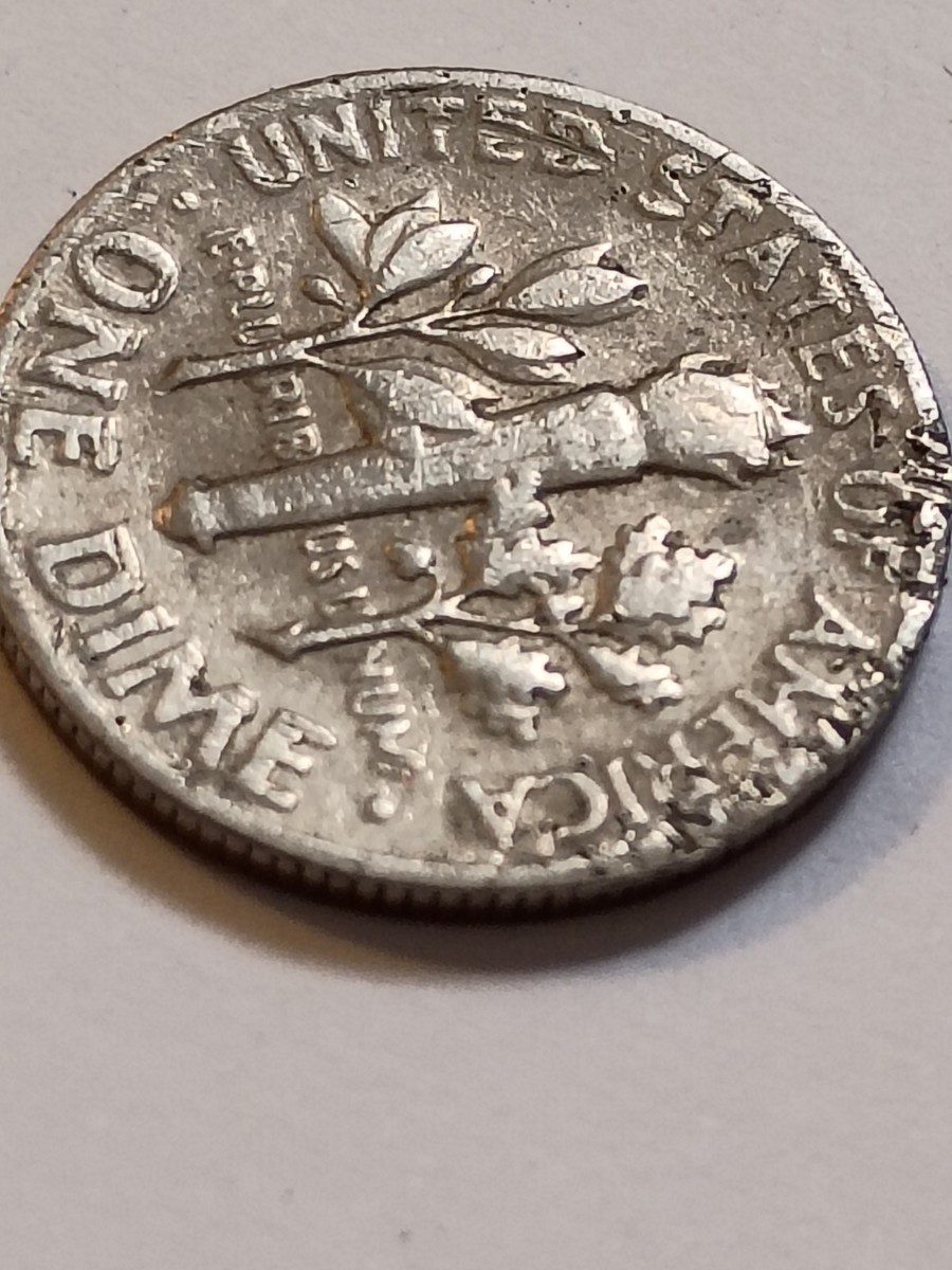 1967 Roosevelt Dime Double Die Error | eBay