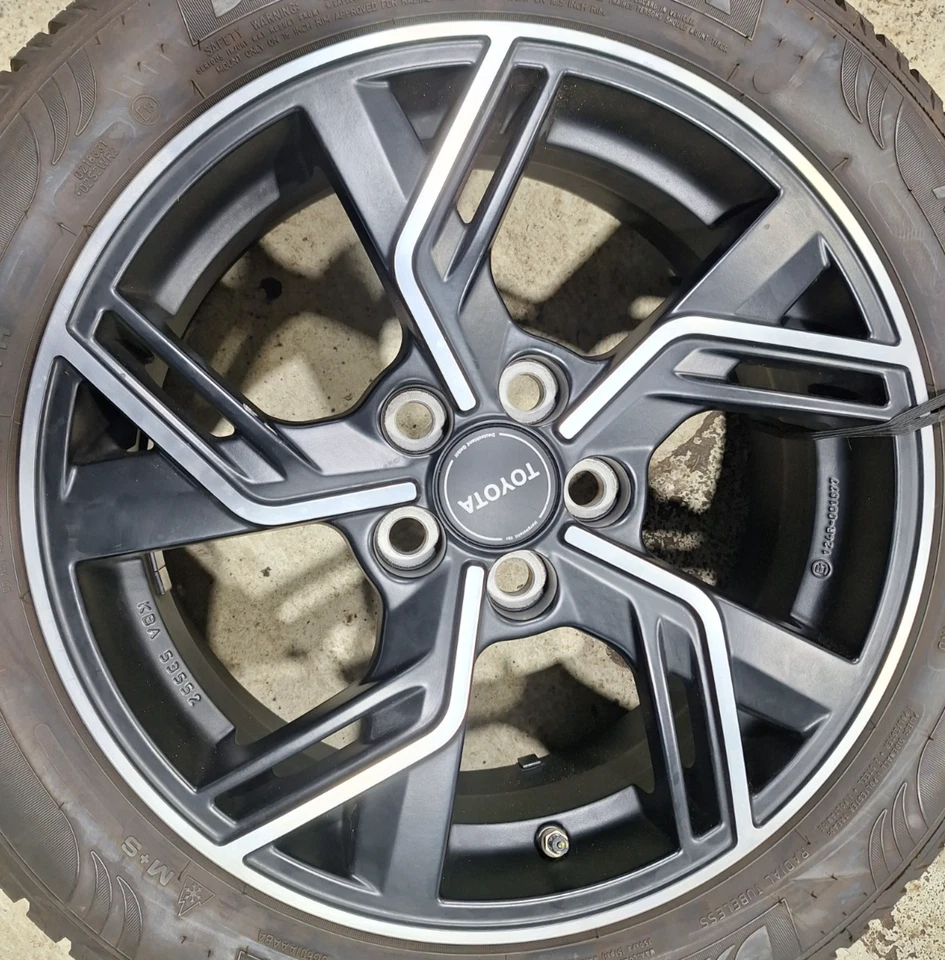 Toyota Yaris 195 55 R16 87H Winterradsatz 6x16 ET 50 LK 5x100 ML 54,1 Alu - Bild 4 von 4