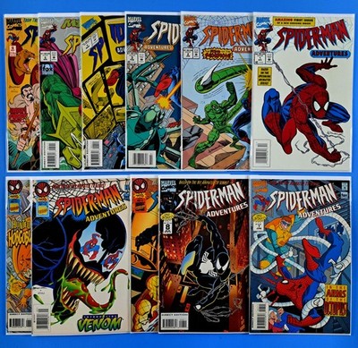Spider-man Adventures #1 2 3 4 5 6 7 8 9 10 11 (1995) Some Newsstands #1-11 NM 