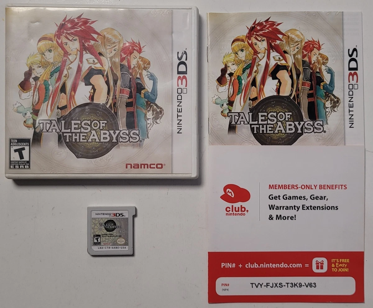 Tales of the Abyss Nintendo 3DS Video Games for sale | eBay