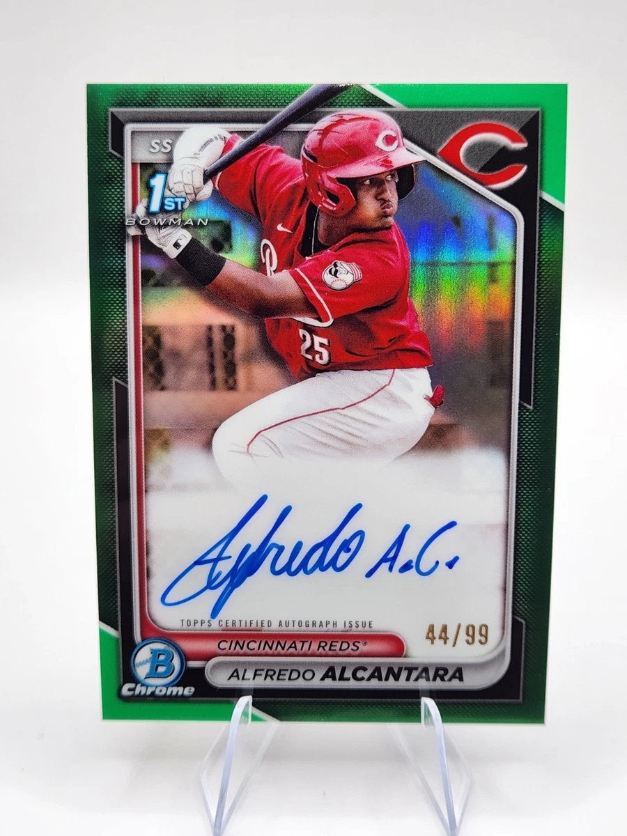 Bowman Cincinnati Reds Baseball Autographed Sports Trading Cards