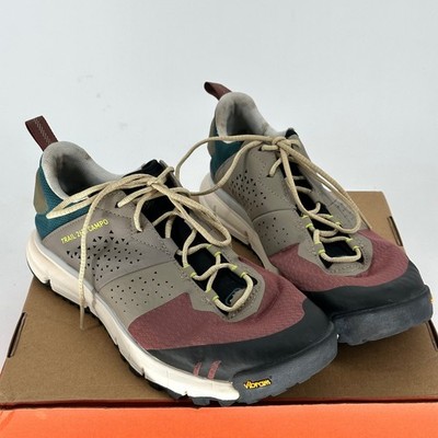 Danner Trail 2650 Campo Hiking Shoes Lace Up Brick Tan Blue Vibram Men's 11.5