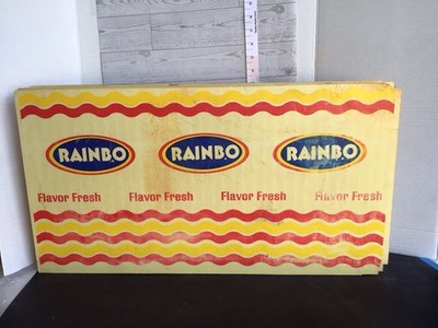 Rainbo Vintage Bread Advertising Sign