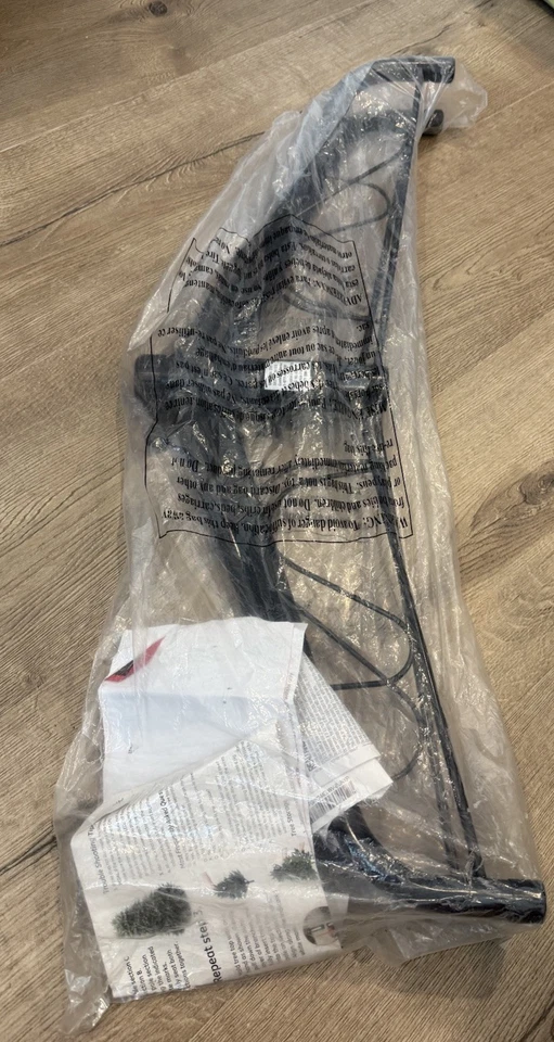 Universal Artificial Christmas Tree Metal Stand Base Replacement Black - Image 2 of 2