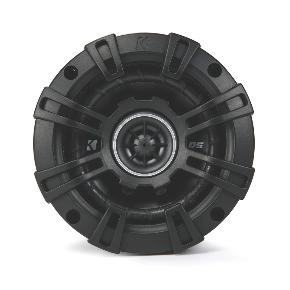 Kicker 43DSC404 Car Audio Coaxial Speaker System DS 4in 30W 2 Way Round Tweeters - Image 3 of 4